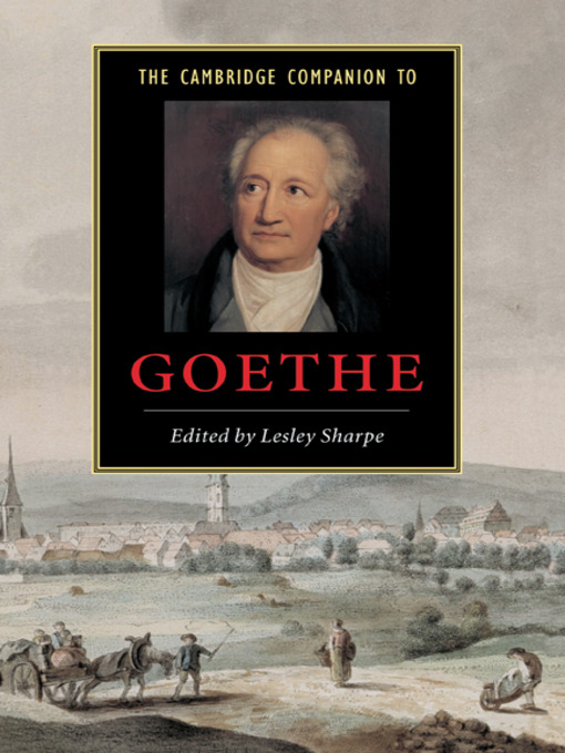 Title details for The Cambridge Companion to Goethe by Lesley Sharpe - Available